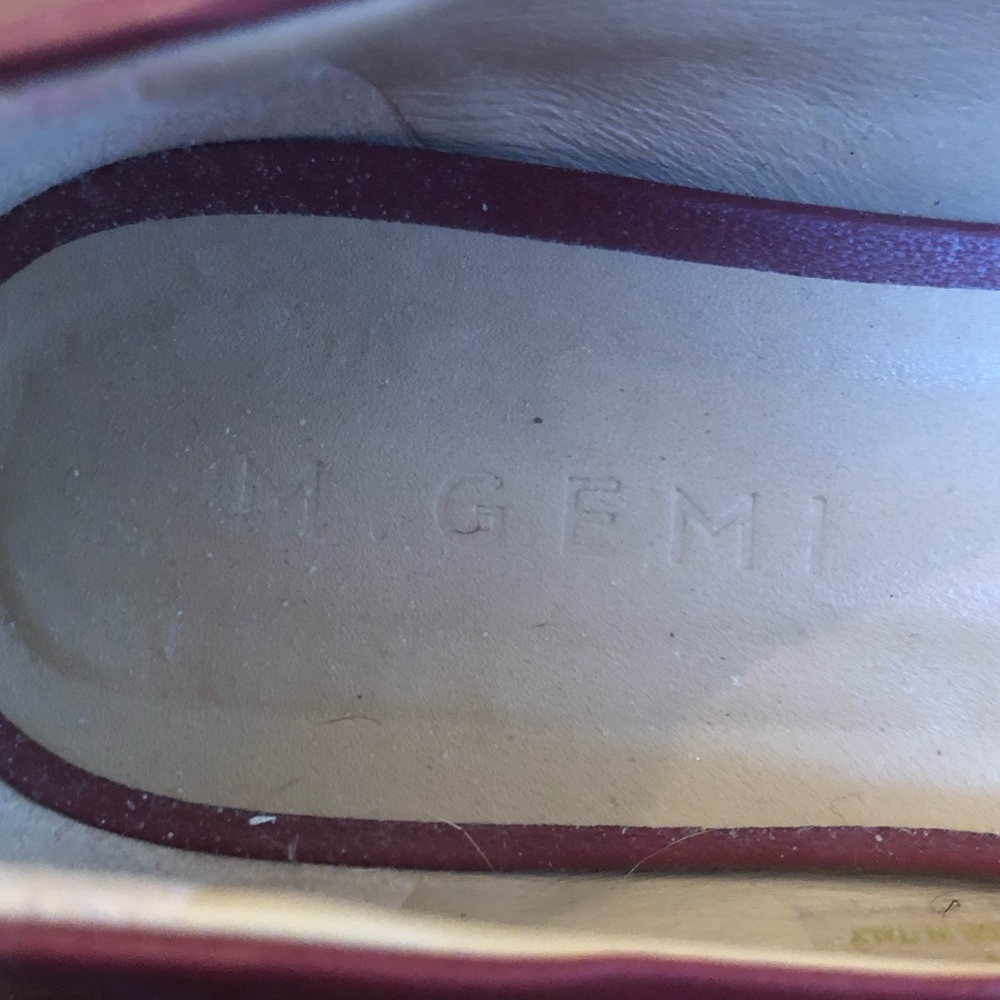 M. Gemi The Imperia Leather Ballet Flats Size 40.5/10 - Picture 12 of 15